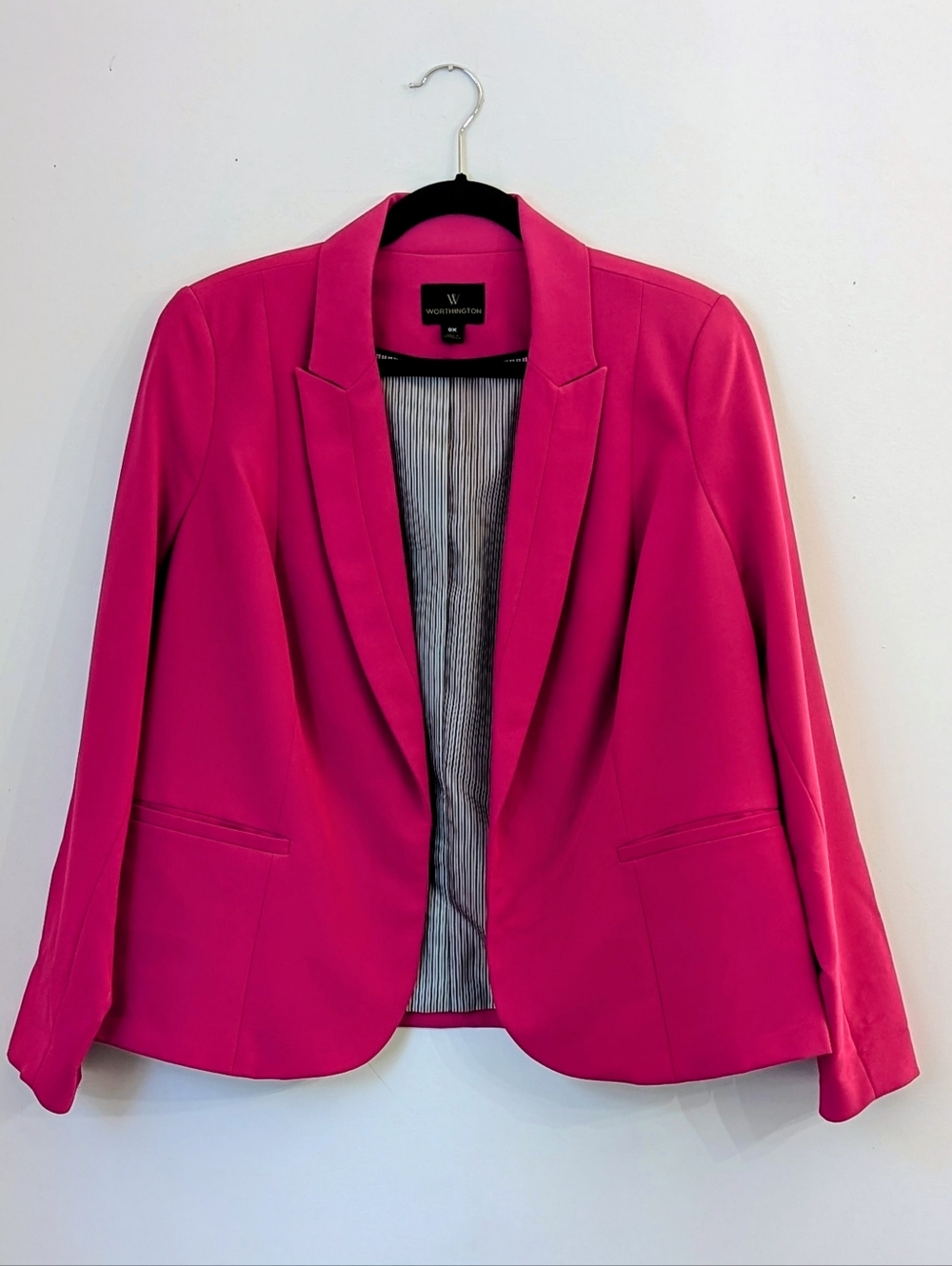 Worthington Women's Hot Pink Blazer